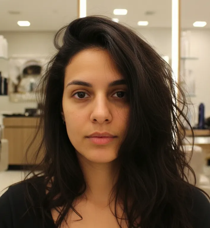 Visagismo - Antes da Transformação