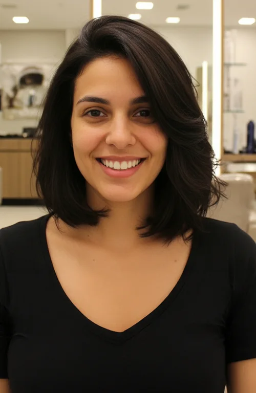 Visagismo Feminino Depois - Transformação Ery Junior